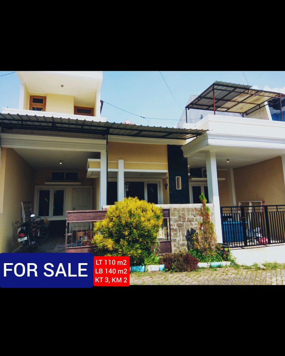 Rumah 2 Tingkat dijual murah di kota Malang ID 001638 