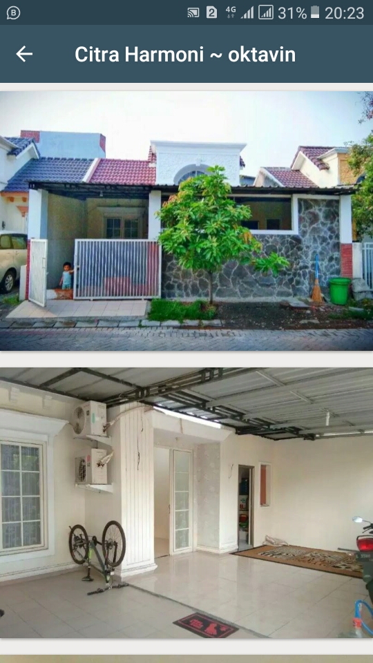 Jual Rumah Citra Harmoni Trosobo