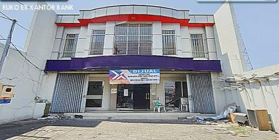 Ruko Strategis 2 Lantai Ex Kantor Bank di Krian Kota.