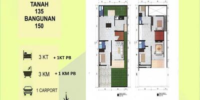 Perumahan Type Newyork Pearl City Residence Juanda