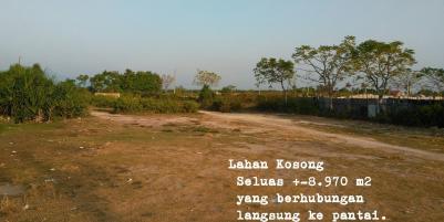 Jual tanah dan Tambak di Pantai blebak jepara