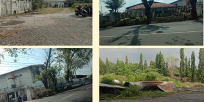 Tanah Kosong Luas Kawasan Industri di Tunggorono Jombang