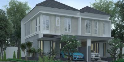 Jual Dua Unit Rumah Baru Hook Kawasan Araya Tahap Dua