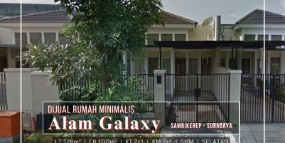 Jual Rumah Minimalis di Alam Galaxy Surabaya.