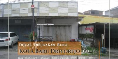 Ruko 1 Lantai SHM di Kota Baru Driyorejo, Granit Nila, Gresik