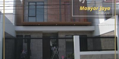 Rumah Manyar Jaya, Sukolilo, Surabaya - Baru dan Siap Huni.