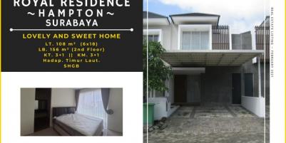 Rumah Royal Residence, Hampton ~ Surabaya || Lovely and Sweet Home.