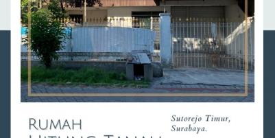 Rumah Hitung Tanah di Sutorejo Timur ~ Mulyorejo, Surabaya.