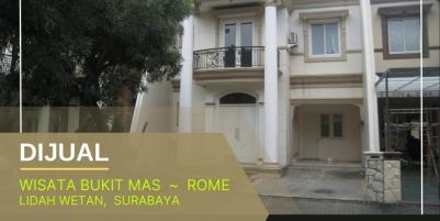 Rumah Menawan dan Siaphuni di Wisata Bukit Mas - Rome, Lidah Wetan, Surabaya.
