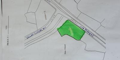Dijual Tanah 1129 m² Rp 677 juta, Simpang Kresek pinggir Jl  Sawah Luhur SERANG 08128138238