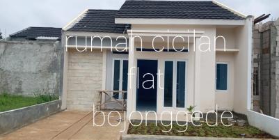 Rumah free biaya biaya cicilan flat 5 menit ke stasiun bojonggede