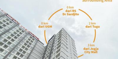 Apartemen mewah harga murah di pusat kota jogja