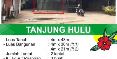 Ruko Tanjung hulu, Pontianak, Kalimantan Barat