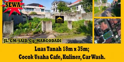 Disewakan Tanah Margodadi Kota Pontianak