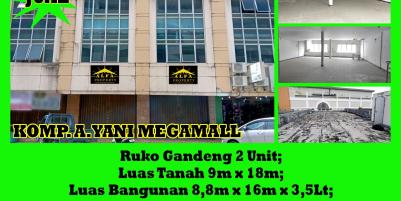 Ruko A Yani Mega Mall Kota Pontianak Dijual