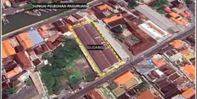 Dijual Gudang di Raya MT Haryono, Pasuruan