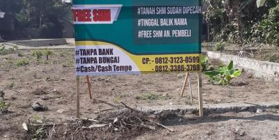 Kavling tampak depan