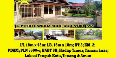 Rumah Dijual Gg. Catur Jaya Kota Pontianak