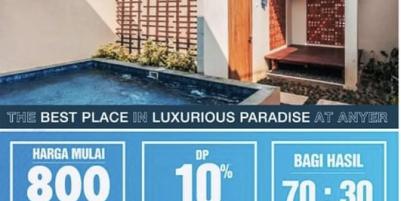 Villa Ubud Anyer Hunian Mewah Investasi Jangka Panjang Passive Income 70:30