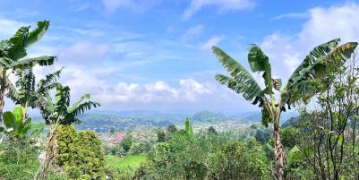 Tanah 4600m² View Cantik Kota Wisata Kemuning 