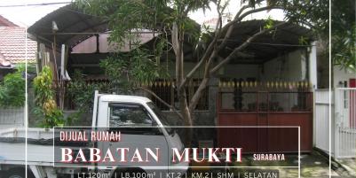 Jual Rumah Depan Taman di Babatan Mukti, Surabaya