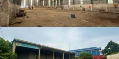 Dijual Gudang Luas 3400 m2 di Telajung, Bekasi