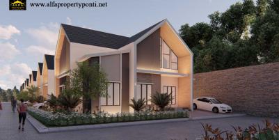 Rumah Green Park, Type Bougenville, Pontianak, Kalimantan Barat