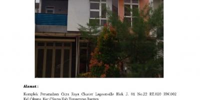 Dijual Rumah dalam Komplek Perumahan Citra Raya