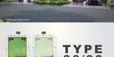 Rumah Spring Residence Type 36 Kayu Sidoarjo - Jasa Marga 