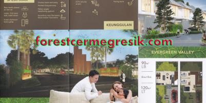 Dijual Rumah Baru 2 Lantai di  Perumahan Forest Cerme Gresik Tipe Evergreen Valley - Foto 001
