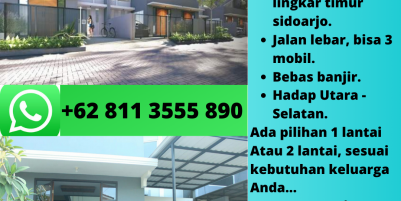 KREDIT RUMAH MURAH di SIDOARJO..!! Kredit Perumahan Sidoarjo, Marketing Perumahan Sidoarjo, WA 0895 - 1533 - 6111