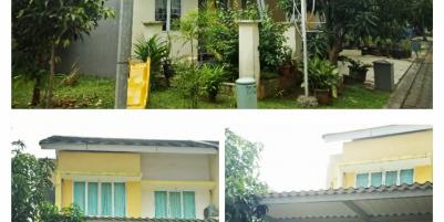 Rumah cluster disewakan/dikontrakkan tahunan