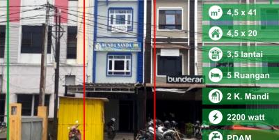 Dijual Ruko di Jalan Ahmad Yani, Pontianak