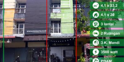 Dijual Ruko di Jalan Dr Sutomo, Pontianak