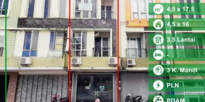 Dijual Ruko Jalan Perdana, Pontianak