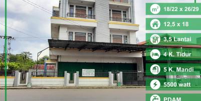 Dijual Ruko di Jalan Dr Wahidin, Pontianak