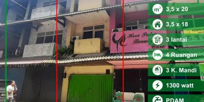 Dijual Ruko Terminal Hijas, Pontianak, Kalimantan Barat