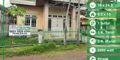 Rumah Komplek Alex Griya Permai 3, Paris 2, Pontianak, Kalimantan Barat