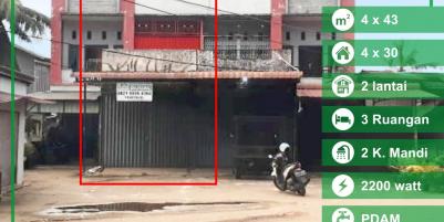 Ruko Yam Sabran, Pontianak, Kalimantan Barat