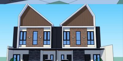 Rumah skandinavian murah di Lubang Buaya Jakarta Timur