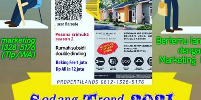 Rumah subsidi Double dinding kusen alumunium tambun utara bekasi