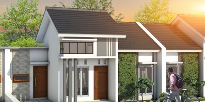 Rumh di jual dekat rajaklana resort di Bangunjiwo, tepi jalan