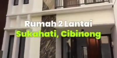 Rumah ready 2lantai tanah luas Cibinong Bogor 