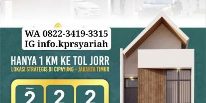 Perumahan strategis Cipayung Jakarta Timur akses dekat tol Jorr 