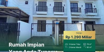 Rumah siap huni area Grand Depok City dekat Margonda 