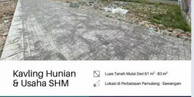 Kavling siap bangun Pamulang Tangerang Selatan bonus motor 