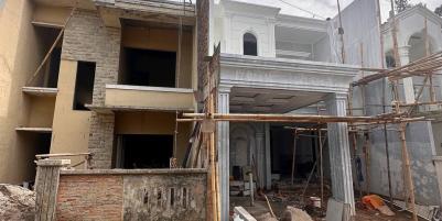 Rumah baru on progres Bambu Apus Cipayung Jakarta Timur 