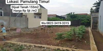 Tanah siap bangun Pamulang Timur Tangerang Selatan 