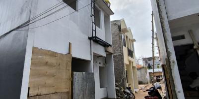 Rumah 2lantai Scandinavian minimalis Condet Jakarta Timur 