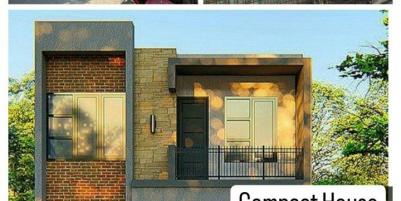 Rumah desain compact house di Condet Jakarta Timur 